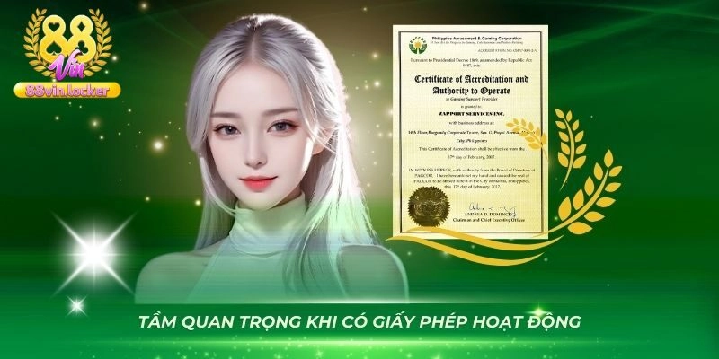 Các loại giấy phép chứng nhận của thương hiệu